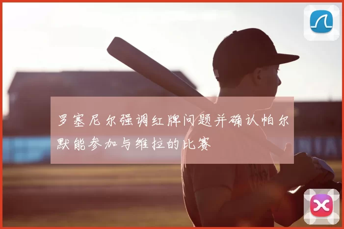 罗塞尼尔强调红牌问题并确认帕尔默能参加与维拉的比赛