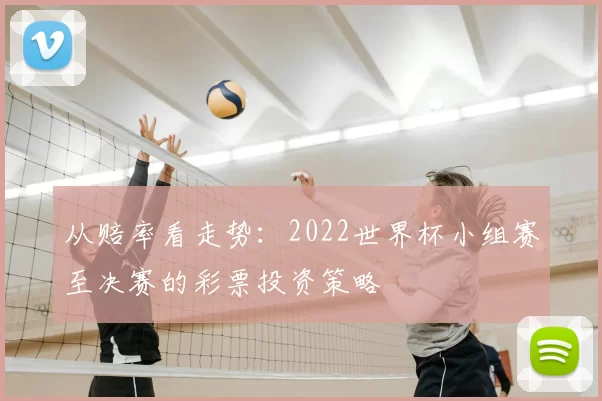 从赔率看走势：2022世界杯小组赛至决赛的彩票投资策略