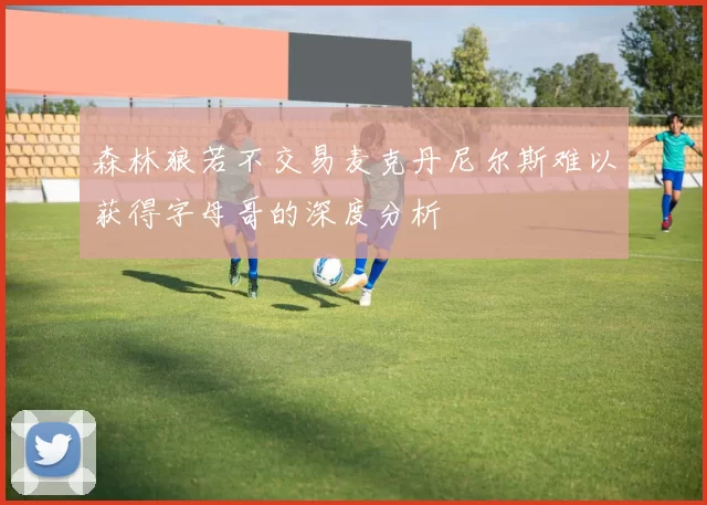 森林狼若不交易麦克丹尼尔斯难以获得字母哥的深度分析