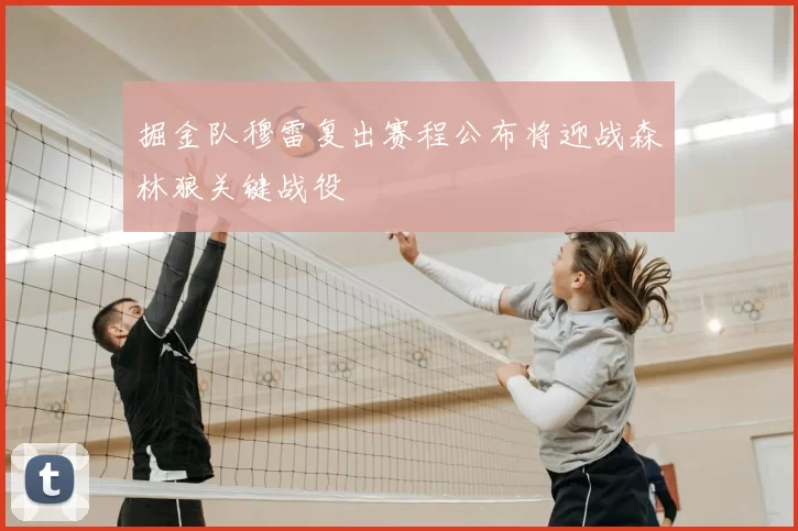 掘金队穆雷复出赛程公布将迎战森林狼关键战役